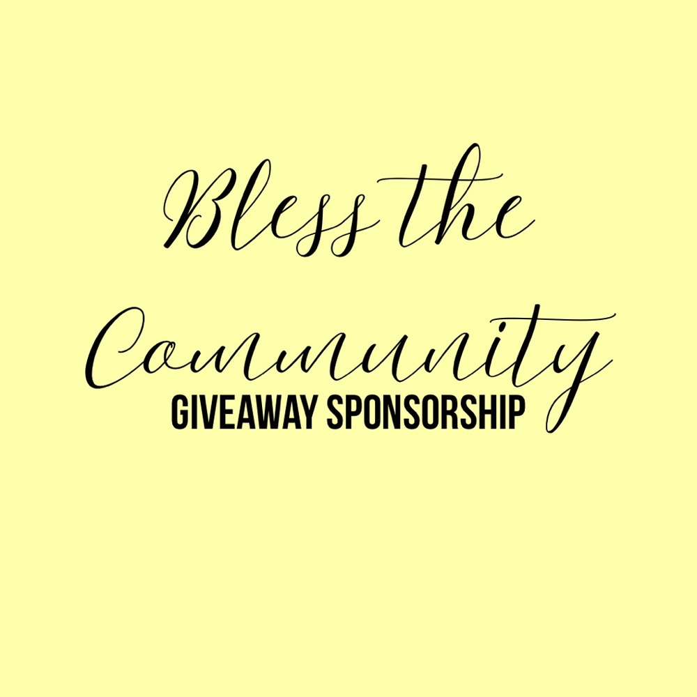 Bless the Community Sponsorship